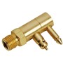 Brass Threaded Male Connector for Tanks Old Models 1/4" - 18 NPT N80354702060