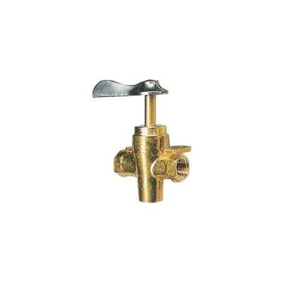 Three way brass fuel valve Thread 3/8" OS1730503