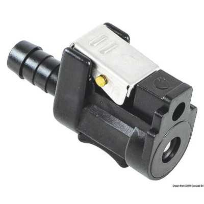 Innesto carburante femmina Yamaha Mariner Mercury Ø8mm 2213563Q3 N80354702065-40%