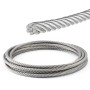 Stainless steel 133-strand wire rope Ø5mm Sold by the metre N61344010513