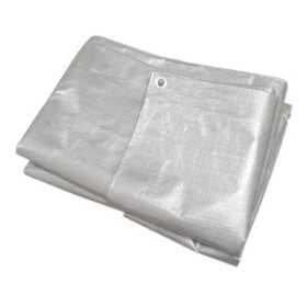 Sea Tarpaulin Protective Waterproof Cover with Eyelets 4x2.5m 120gr/mq N90214044045