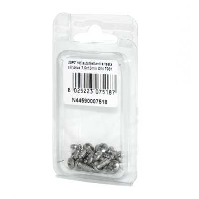 DIN7981 A2 Stainless Steel Cylindrical head self-tapping screws 3.9x13mm 20pcs N44590007518