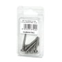 DIN7981 A2 Stainless Steel Cylindrical head self-tapping screws 4.8x38mm 8pcs N44590007542