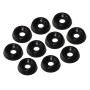 Set 10 pcs Black nylon Washers 5x15mm hole N120490012000632
