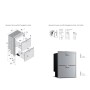 Vitrifrigo Stainless steel Drawer Refrigerator + Refrigerator 144lt 12-24V DW180 OCX2 RFX VT16006307