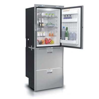 Vitrifrigo DW360 OCX2 DTX IM Upper Refrigerator 157lt +Lower Freezer Icemaker/Refrigerator 144lt 115/230V VT16006320