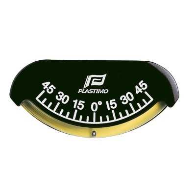 Inclinometro in plastica Scala 45-0-45gr 80x40mm FNIP51601-5%