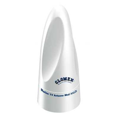 Glomex Antenna VHF RA121 Compact Dome 10cm Altezza 21cm MT5637055-0%