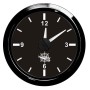 Osculati 12/24V Quartz Clock Scale 12 hours Black Dial Black Bezel N100069722522