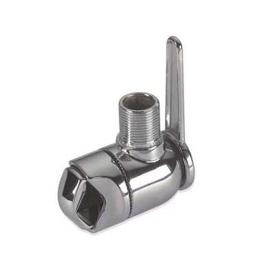 Chromed Brass clamp-on lever base N100266501039