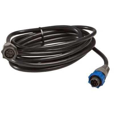 Lowrance XT-20BL Transducer Extension Cable Blue 7 PIN 20ft 000-0099-94 N101962520214