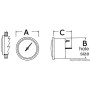 Osculati Contagiri Elettronico Universale con Contaore 0-6000 RPM 12/24V OS2732503-18%