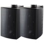 Pair 2 way Stereo Speakers Power 20Wx2 Rms Max 40Wx2 75-20.000Hz Black OS2973011