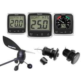 Raymarine i50/i60 Depth Speed and Wind Systems Pack E70153 RYE70153 Raymarine i50/i60 Depth Speed and Wind Systems Pack E70153 RYE70153