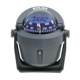 Ritchie Explorer B-51G 2-3/4 compass with bracket Grey Blue Dial UF67318L Ritchie Explorer B-51G 2-3/4 compass with bracket Grey Blue Dial UF67318L