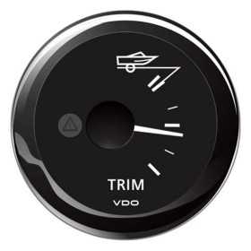 VDO ViewLine Black TRIM Indicator 167-10 Ohm 12/24V 52mm OS2759601 VDO ViewLine Black TRIM Indicator 167-10 Ohm 12/24V 52mm OS2759601