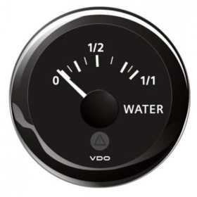 VDO ViewLine Black Water Level Indicator 10/180 Ohm 12/24V 52mm OS2758401 VDO ViewLine Black Water Level Indicator 10/180 Ohm 12/24V 52mm OS2758401