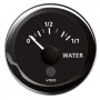 VDO ViewLine Black Water Level Indicator 10/180 Ohm 12/24V 52mm OS2758401