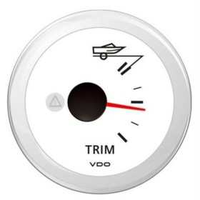 VDO ViewLine White TRIM Indicator 167-10 Ohm 12/24V 52mm OS2749601 VDO ViewLine White TRIM Indicator 167-10 Ohm 12/24V 52mm OS2749601