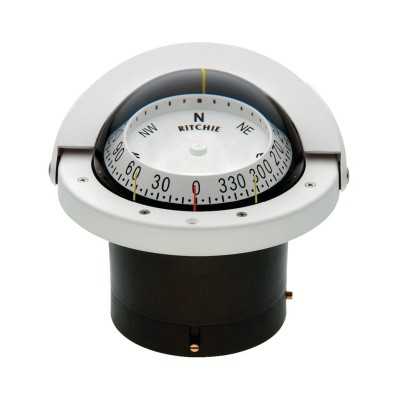Ritchie Navigator 4-1/2 built-in compass 4-1/2 White OS2508432