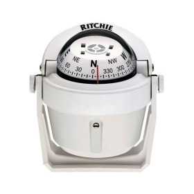 Ritchie Explorer B-51 2-3/4 Compass with bracket White OS2508122 Ritchie Explorer B-51 2-3/4 Compass with bracket White OS2508122