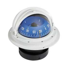 Riviera 4 recess fit compass with cover Blue front dial White body OS2502821 Riviera 4 recess fit compass with cover Blue front dial White body OS2502821