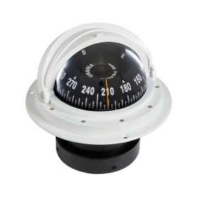 Riviera 4 recess fit compass with cover Black front dial White body OS2502819 Riviera 4 recess fit compass with cover Black front dial White body OS2502819