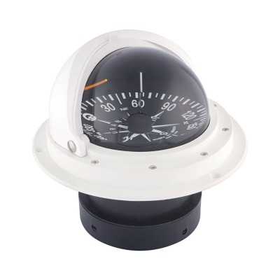 Riviera 4 recess fit compass with cover Flat Black dial White body OS2502813