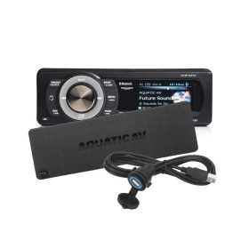 AQUATIC AV AQ-MP-5UBT-S Stereo Radio Watertight Tuner 214,4x69,8mm IP55 OS2954890 AQUATIC AV AQ-MP-5UBT-S Stereo Radio Watertight Tuner 214,4x69,8mm IP55 OS2954890