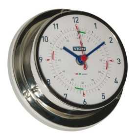 VION A80 MIC CHR Stainless steel Quartz clock 95x40mm Dial 80mm OS2890381 VION A80 MIC CHR Stainless steel Quartz clock 95x40mm Dial 80mm OS2890381