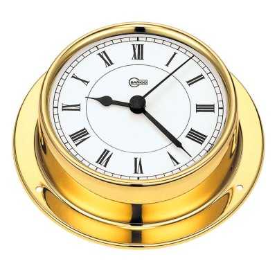 Barigo Tempo M Polished brass Clock with quartz movement 110x32mm OS2868300