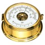 Barigo Polished brass Barometer/Thermometer 180x150mm OS2836403