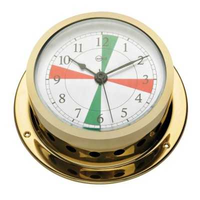 Barigo Star Golden-plated brass Clock with radio sectors 85/110mm OS2836200
