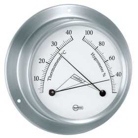 Barigo Star Chrome-plated brass Hygrometer with thermometer 85/110mm OS2836003 Barigo Star Chrome-plated brass Hygrometer with thermometer 85/110mm OS2836003