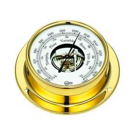 Barigo Tempo M Polished stamped plate Barometer 110x32mm OS2818300 Barigo Tempo M Polished stamped plate Barometer 110x32mm OS2818300
