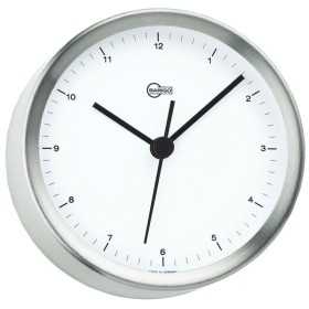Barigo Steel Quartz clock minimalist series 102x100x40mm OS2808002 Barigo Steel Quartz clock minimalist series 102x100x40mm OS2808002