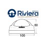 Riviera Aries 2-1/2 Black Compass Black Rose OS2502529