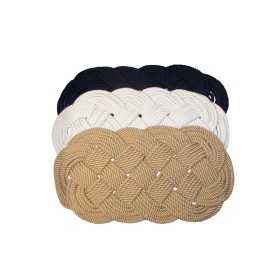 Oval braided rug 600x330mm Hemp colour FNI0808991C Oval braided rug 600x330mm Hemp colour FNI0808991C