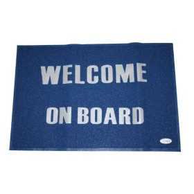Welcome on board mat Blue 60x90cm LZ57198 Welcome on board mat Blue 60x90cm LZ57198