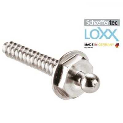 Self- tapping male Stainless Steel Tenax Button MT3214204