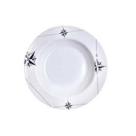 Marine Business Northwind decorated deep plate 22,5mm 6pcs MT5801202 Marine Business Northwind decorated deep plate 22,5mm 6pcs MT5801202