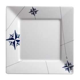 Marine Business Square Flat Plate 6pcs 25x25cm MT5801205 Marine Business Square Flat Plate 6pcs 25x25cm MT5801205