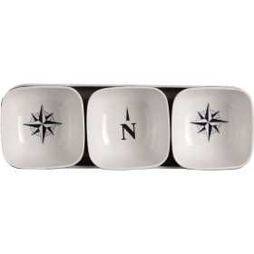 Marine Business Northwind decorated snack bowl with underplate 27x9cm MT5801215 Marine Business Northwind decorated snack bowl with underplate 27x9cm MT5801215