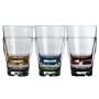 Marine Business Bicchieri Acqua con base colorata 6pz 8,8xh10,9cm MT5801810-20%