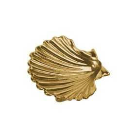 Posacenere in Ottone lucido a forma di conchiglia 100x120mm MT5807032-10%