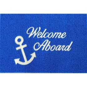 Welcome Aboard mat Blue 40x60cm N20215505721 Welcome Aboard mat Blue 40x60cm N20215505721