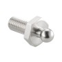 Loxx stainless steel male snap fasteners with screw+nut 100 piece pack OS1044210