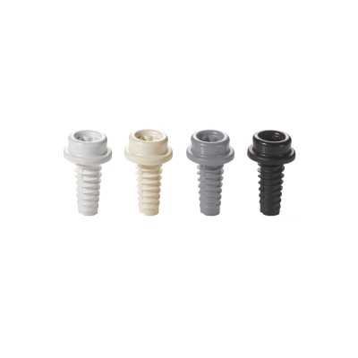 CAF-COMPO universal short thread screw stud White colour 100 piece pack OS1050211