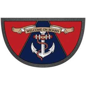 Anchor Antiskid semi-circular doormat 40x68cm OS2390905 Anchor Antiskid semi-circular doormat 40x68cm OS2390905