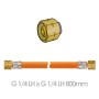 G tubes with 1/4 thread LH for G 1/4 LH tubes Length 800mm OS5001352